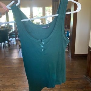 brando melville green crop tank